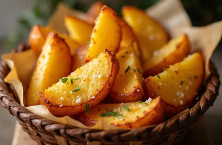 knusprige kartoffelspalten die das ideale ergebnis für kartoffelspalten airfryer wie lange darstellen