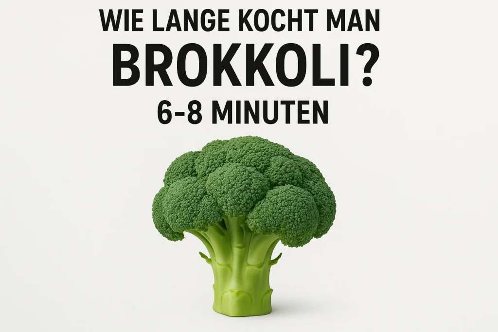 wie lange kocht man brokkoli